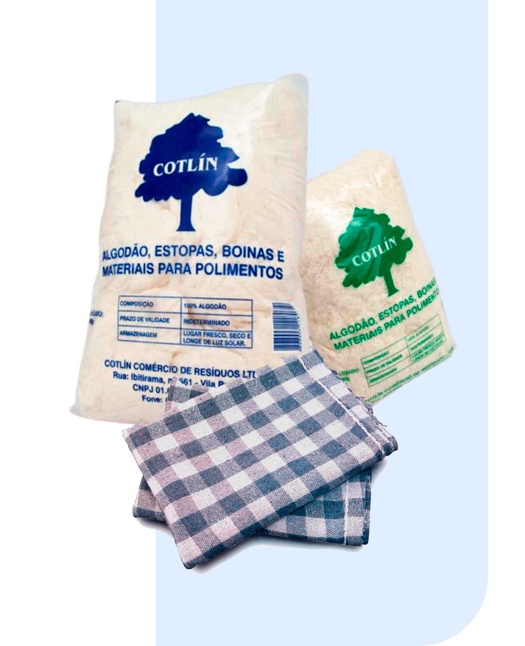 Estopa de pano em São Paulo